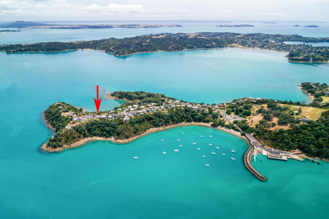 Villa Ocean View Te Whau Bay Exterior foto