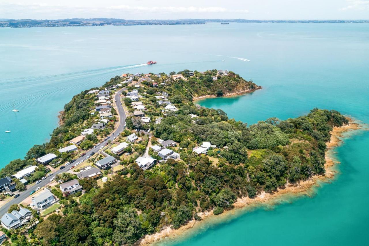 Villa Ocean View Te Whau Bay Exterior foto